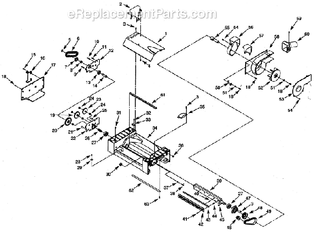 Craftsman 351-217220 Planer Motor Diagram