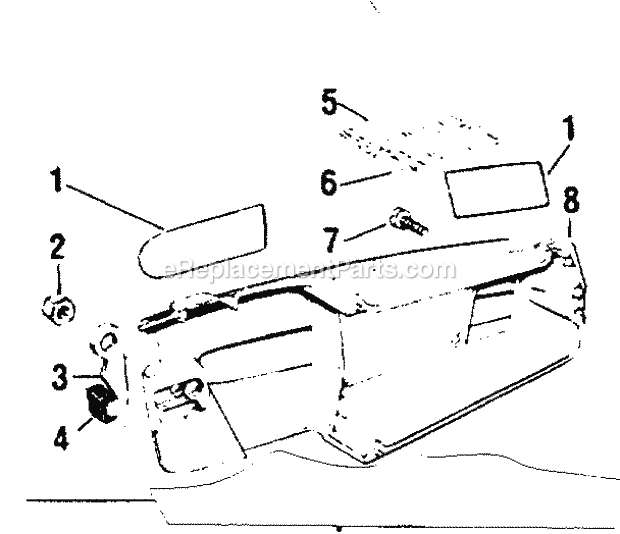 Craftsman 358353690 Gas Chainsaw Decals Diagram