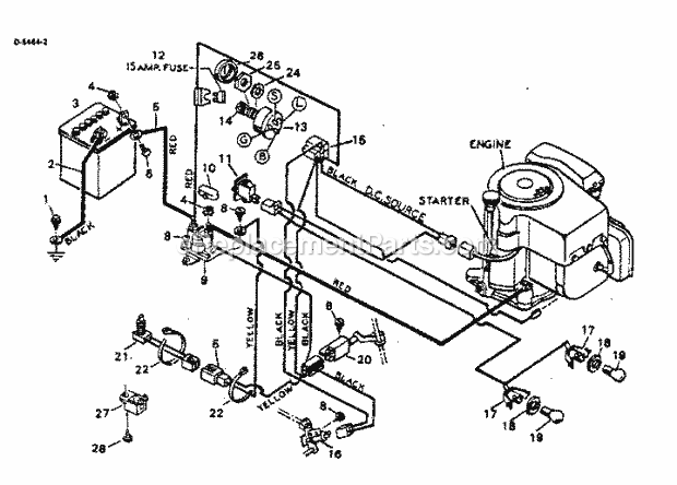 Craftsman 502254290 Lawn Tractor Page G Diagram