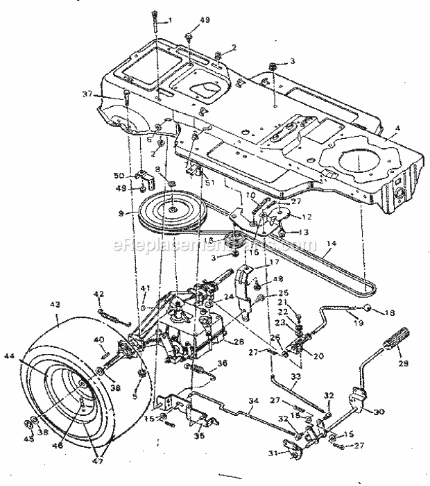 Craftsman 502255381 Lawn Tractor Page D Diagram