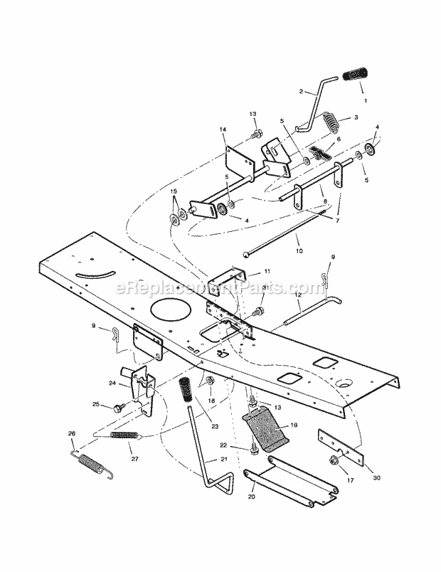 Craftsman 536270320 Lawn Tractor Page D Diagram