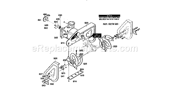 Craftsman 536886190 8.5 Hp 26