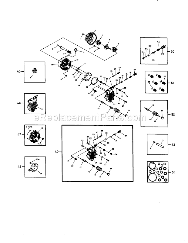 Craftsman 580762202 High Pressure Washer Page B Diagram