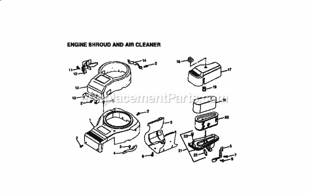 Craftsman 750256060 Lawn Tractor Page V Diagram