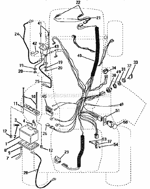 Craftsman 917250480 Lawn Tractor Page C Diagram