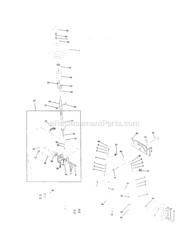 Craftsman 917252720 Lawn Tractor Page D Diagram