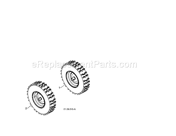 Craftsman 917253572 Snowblower Wheels Diagram