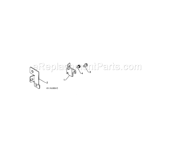 Craftsman 917253572 Snowblower Cable Bracket Diagram