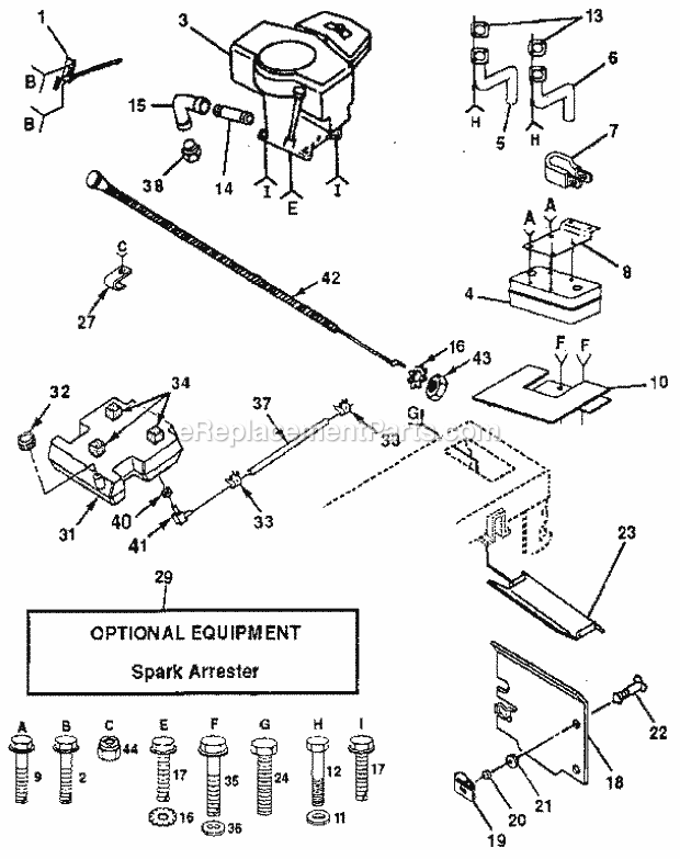 Craftsman Lawn Tractor | 917254860 | eReplacementParts.com