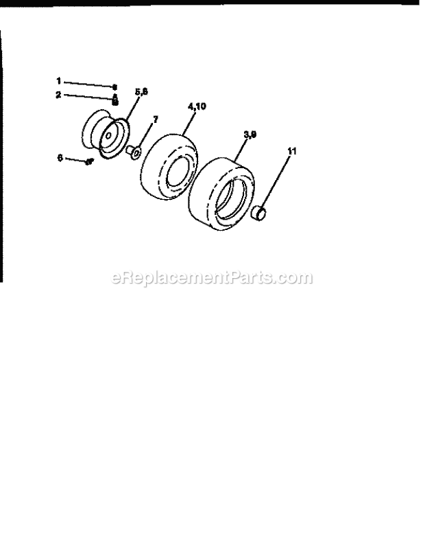 Craftsman 917256420 Lawn Tractor Page G Diagram