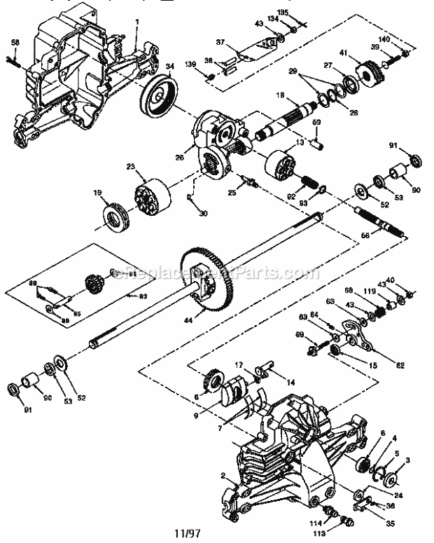 Craftsman 917256430 Lawn Tractor Page O Diagram