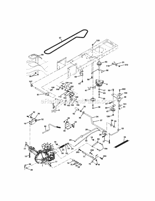 Craftsman 917273660 Lawn Tractor Page C Diagram