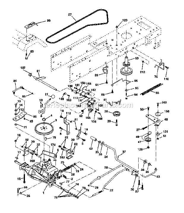 Craftsman Lawn Tractor | 917274350 | eReplacementParts.com