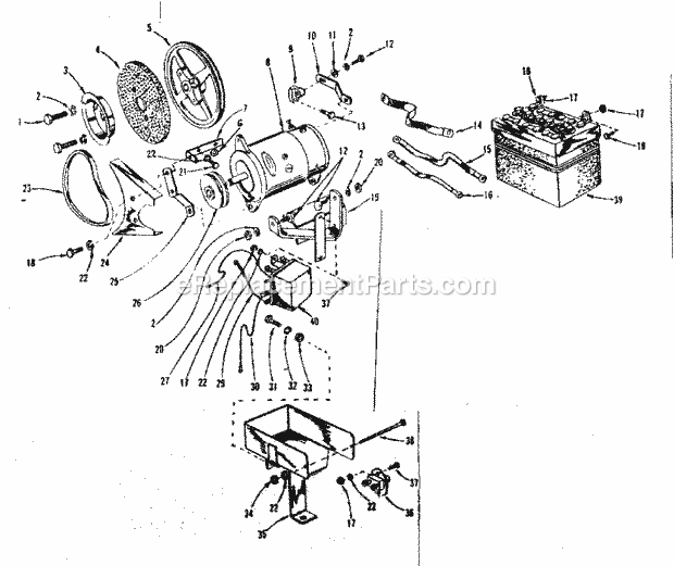 Craftsman 91760629 Lawn Tractor Page D Diagram