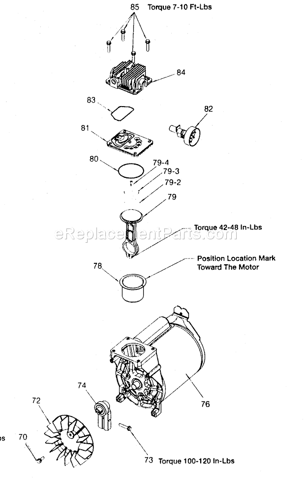 Craftsman Air Compressor | 919165190 | eReplacementParts.com