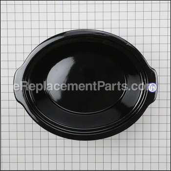 Replacement For Compatible With 6 Qt Black Stoneware fits Crock-Pot Slow  Cooker, 179448-000-000