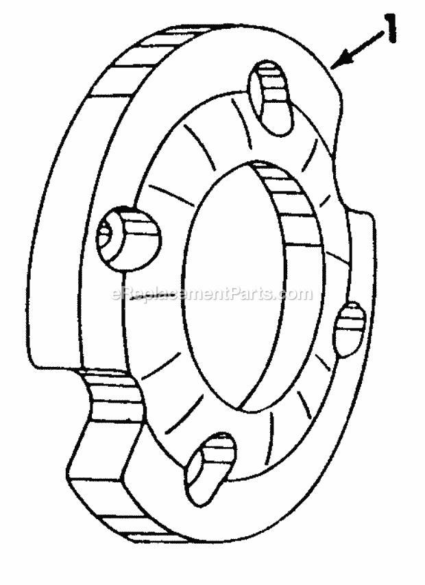 Cub Cadet 129 (2050046U, 2050220U, 2050221U, 2050222U, 20502) Garden Tractor Rear Wheel Weights Diagram