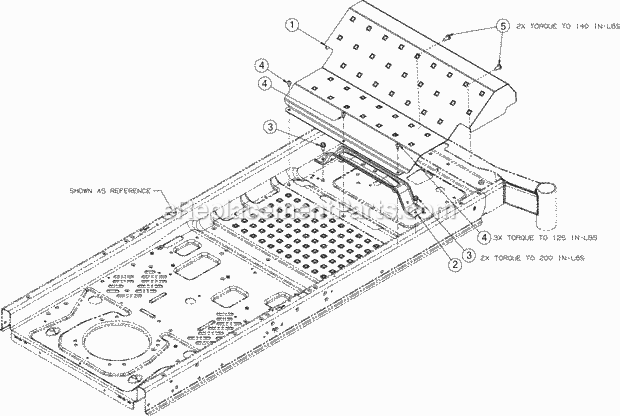 Cub Cadet 17CSDALB056 (2016) Z-Force L 48 Camo Floorboard Diagram