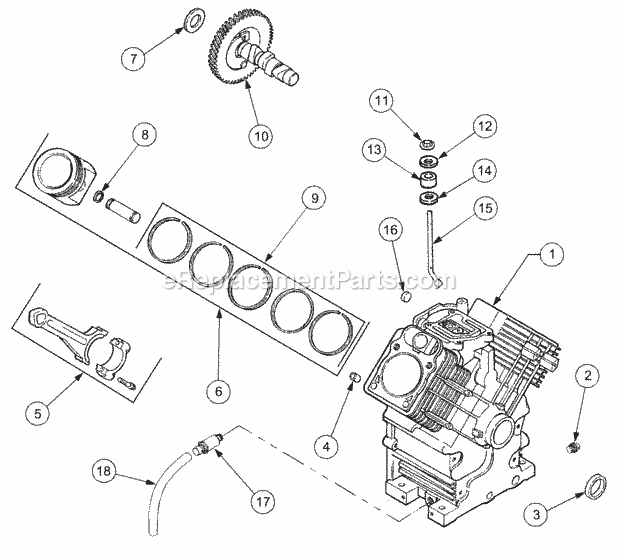 Cub Cadet Tractor | 2185 | eReplacementParts.com