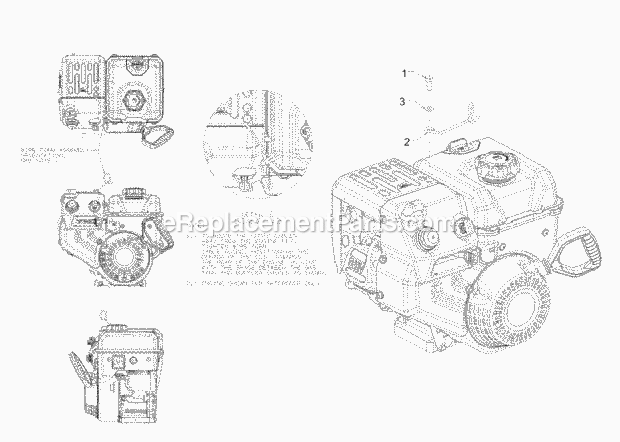 Cub Cadet 2X (31AM5CSS710) (2016) 26HP Snow Thrower Cable Guide Diagram