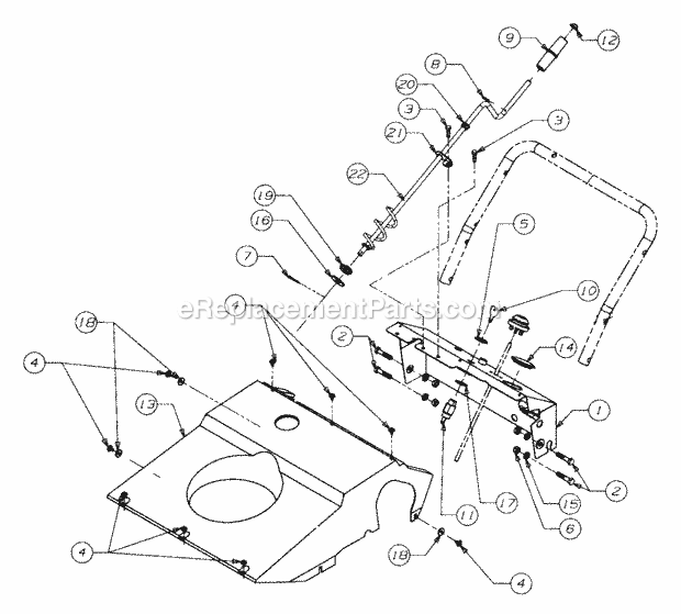 Cub Cadet 321 (315-140-100) (1995) Engine Page D Diagram