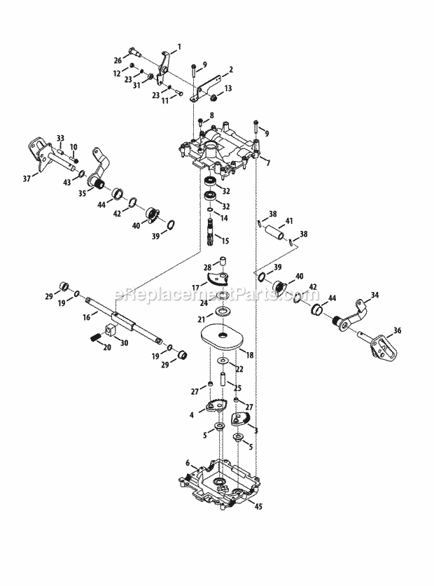 Cub Cadet 60 (17AI5GHD, 17AI5GHD010) (2013) Z-Force S Residential Steering Assembly Diagram