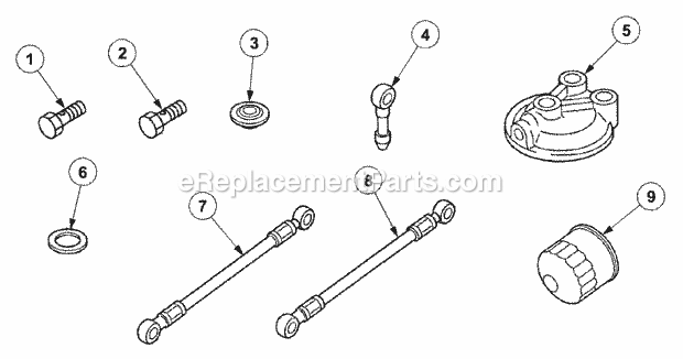 Cub Cadet 7530 (54AF45F-710, 54AH45F-710, 54AN45F-710) Tractor Accessory Diagram