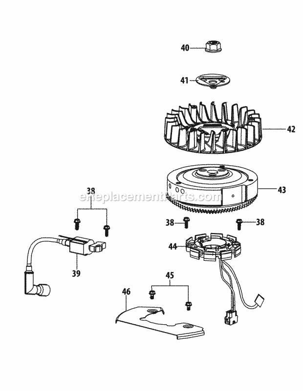 Cub Cadet CC30 (13A226JD010) (2015) Mini Rider 4p90juc Ignition & Electrical Diagram