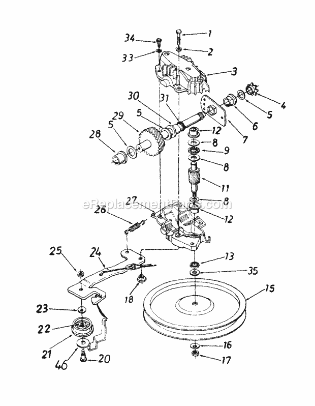 Cub Cadet E898O (125E898O100) (1995) Engine Cylinder Assembly and Carburetor Accessories Diagram