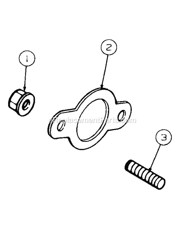 Cub Cadet GT2550 (14A-2E7P710) Tractor Mfg Date K015 - K018 Exhaust Diagram