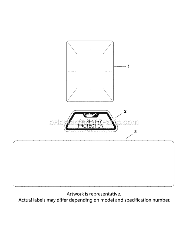 Cub Cadet GTX2100 (14W-3GE-010) (2012) Tractor Kohler Ch680-3034 Labels Diagram