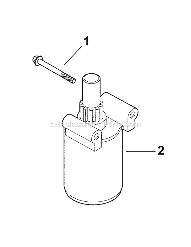 Cub Cadet LGT1054 (13WK92AK010) (2014) Tractor Sv Engine Kohler Sv735-3002 Starting System Diagram