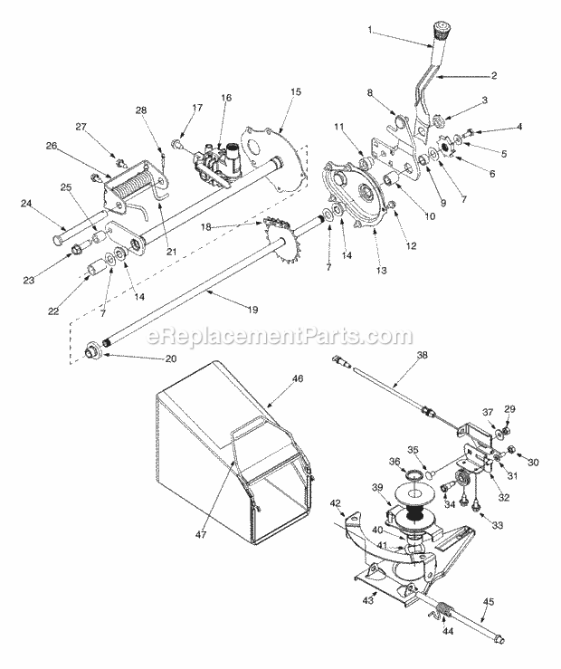 Cub Cadet Self Propelled Walk Behind Mower | S621 | eReplacementParts.com