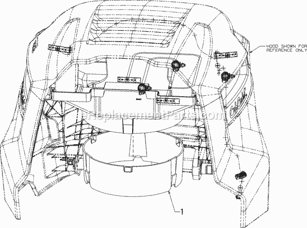 Cub Cadet XT1-LT42 (13A9A1CS056) (2017) Efi Tractor Plenum Diagram