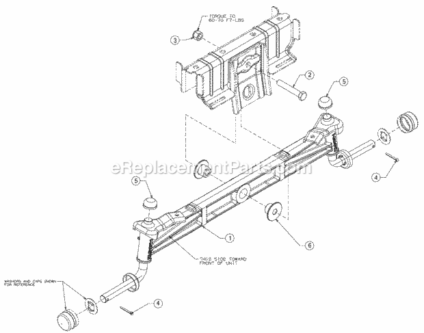 Cub Cadet XT1-LT42 (13A9A1CS256) (2017) Efi Tractor Front Axle Diagram