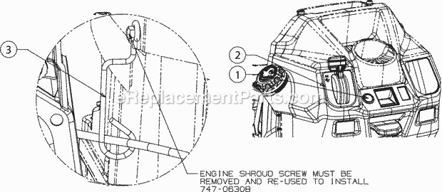 Cub Cadet XT1-LT46 (13WPA1CT010) (2016) Kh Tractor Cable Diagram