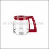 Cuisinart Replacement Carafe Red part number: DGB-500RRC