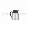 Cuisinart Thermal Replacement Carafe (bl part number: DTC-975TC12BSS