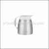 Cuisinart Thermal Replacement Carafe (White/Stainless) part number: DTC-975TC12WSS