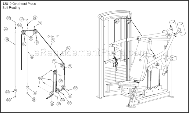 Cybex VR3 Strength Trainer | 12010 | eReplacementParts.com