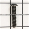 Cybex Screw, 3/8 - 16 X 1.75, Schd Btn, Blk, Zn part number: HS-19338