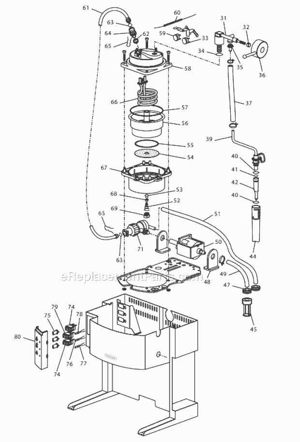 DeLonghi EC701 Espresso Maker eReplacementParts