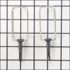 DeLonghi Whisks (pair) - Grey part number: KW710827