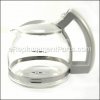 DeLonghi 4 Cup Glass Carafe (dc50w) part number: US014