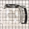 DeLonghi 10 Cup Glass Carafe W/ L part number: 7313281249