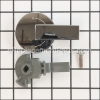 Delta Faucet Single Metal Lever Handle - Temp. Knob/Cover part number: RP62956