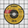 DeWALT Cutting Wheel Metal/stainless part number: DW8061