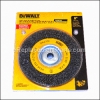 DeWALT 6-inch Crimped Wire Wheel 1/2- part number: DW4904