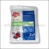 Dirt Devil 3 Pack Type F Microfresh Vacuum Bag for Canister Vacuums part number: RO-300480