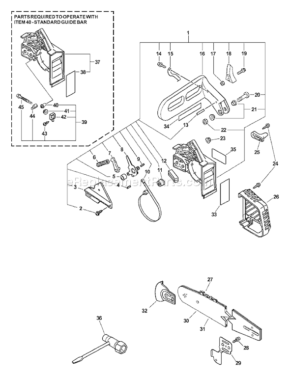 Echo cs 301 parts